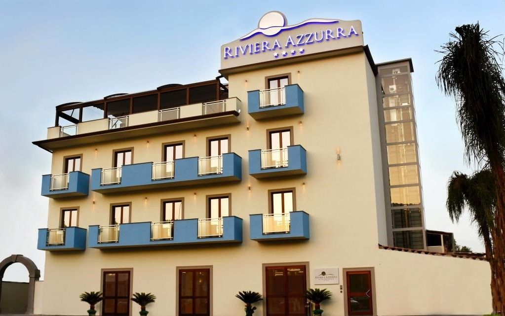 Hotel Riviera Azzurra Оливери Экстерьер фото